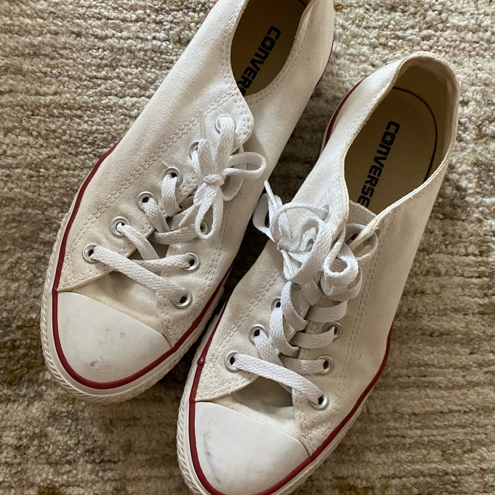 White Converse